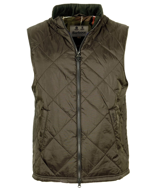 Green Barbour Finn Men's Vest | OMZH-75142